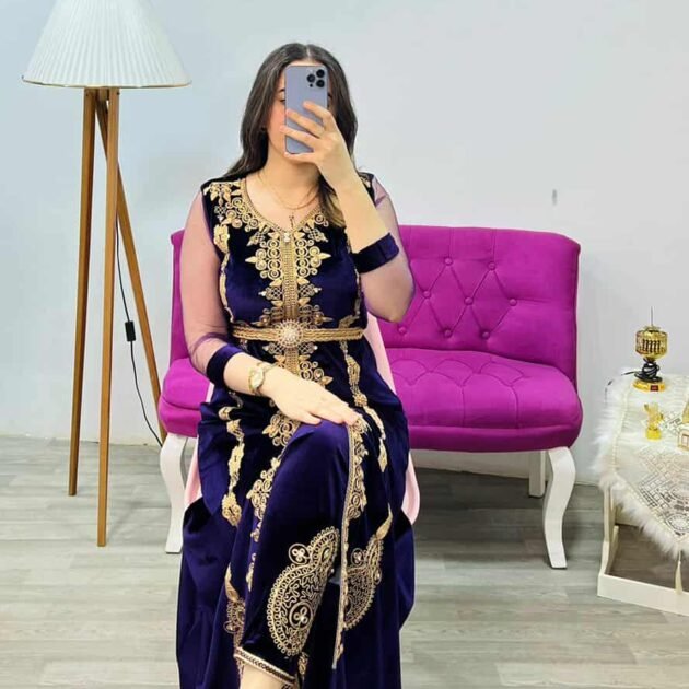 ✨ قفطان مناسبات راقٍ – أناقة تفرض حضورها ✨